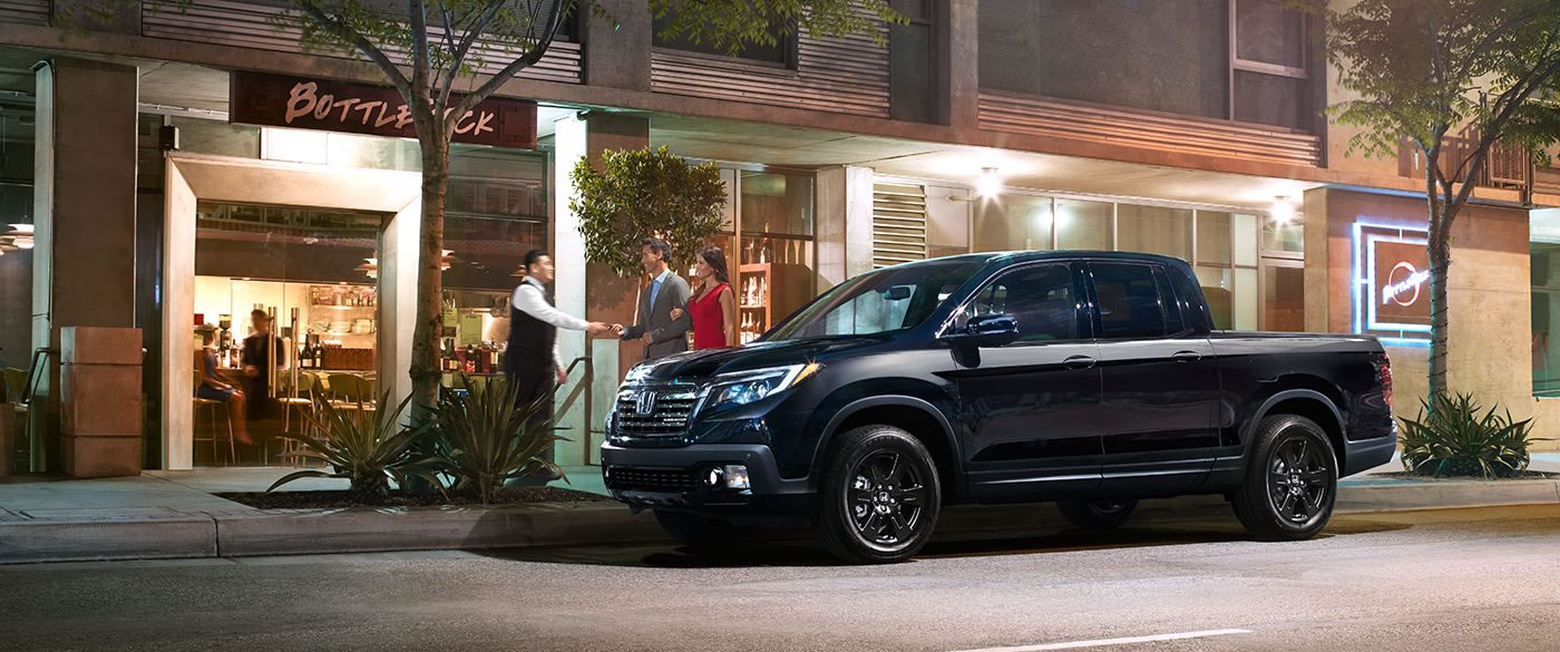 2018 Honda Ridgeline Black Side Exterior